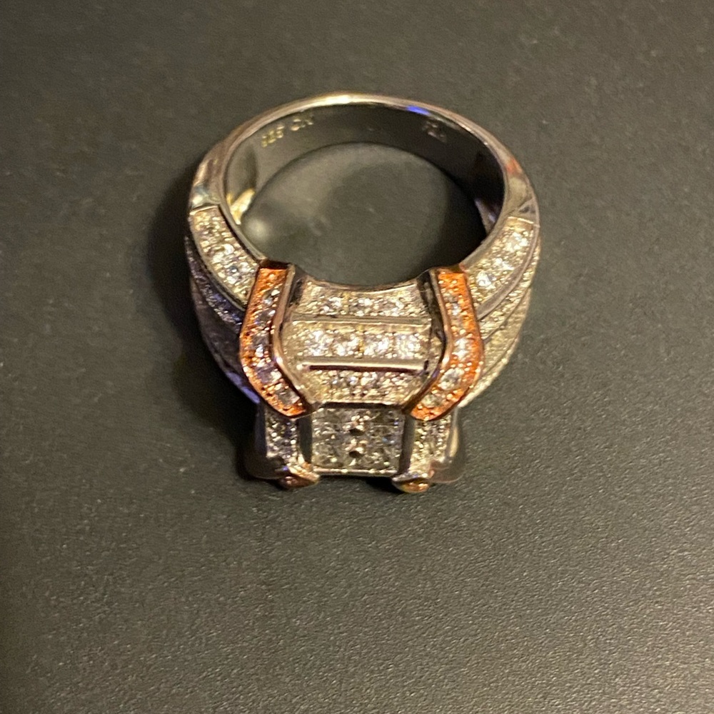 Silver Cluster Ring - image 2